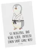 Mr. & Mrs. Panda Ansichtskarte Neuer Sport - Weiß - Produktbild-Vorschau 1