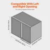 A diagram showing the dimensions of a kitchen cabinet organizer. Náhled obrázku produktu