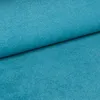 A close-up view of turquoise fabric, showing its texture and weave. Produktbild-Vorschau
