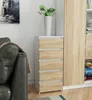 Kommode AKORD CL5 Weiß 40 cm 5 Schubladen Front Produktbild-Vorschau 8