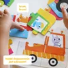 CZUCZU Disposizione dei veicoli - Giocattolo educativo per Anteprima dell’immagine prodotto 16