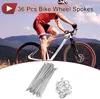 36 Set 12G Fahrradspeichen 119mm Fahrradspeichen 45 Stahl Produktbild-Vorschau 1