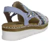 Rieker Damen Sandalette Blau/Bunt Voir les images du produit 43
