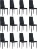 HJ WeDoo set de 12 chaises de salle à manger, chaise de Voir les images du produit 1