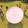 Nafukovací balón s hadičkou, priehľadný skákací balón, Náhľad obrázku produktu 7