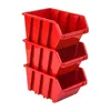 Sichtlagerbox Sortierbox Lagerbox Stapelbox rot NP4 Produktbild-Vorschau 3