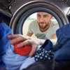Relaxdays Waschball, 4er Set, Waschkugel für Waschmaschine, Produktbild-Vorschau 3