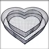 Herz Gitter Grabschmuck Grabgestaltung Friedhof Produktbild-Vorschau 3