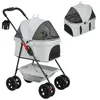 PawHut : poussette pour chien 3 en 1, cage de transport Voir les images du produit 1