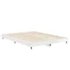 Bettgestell Hochglanz-Weiß 140x190 cm Holzwerkstoff Produktbild-Vorschau 5