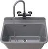 Granitan - Výlevka - Drez 61x41 cm - Drez sivý - s batériou Náhľad obrázku produktu 4