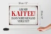 Holzschild Spruch 30x20cm gib Kaffee dann niemand verletzt Produktbild-Vorschau 5
