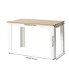 HJ_WeDoo Ensemble de salle à manger avec table en chêne et Voir les images du produit 9