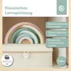 Bieco ontwikkelingsspeelgoed voor baby's: houten regenboog Productafbeelding-voorbeeld 2
