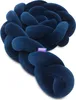 Navy Blue - Geflochtene Bettschlange Bettumrandung für Produktbild-Vorschau 3