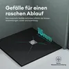 Mai & Mai Duschwanne 100x100x3cm Duschtasse aus Mineralguss Produktbild-Vorschau 5