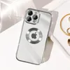 Avizar, Glitzer-Silikonhülle mit Chromumrandung für Apple Produktbild-Vorschau 5