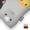 VOID Anime Katzen grau Kissenbezug Kissenhülle Sofakissen Produktbild-Vorschau 2