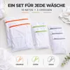 Set van 10 waszakken - Wasmandjes in 3 verschillende maten, Productafbeelding-voorbeeld 3