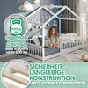 CADANI Malte Hausbett 120x200 cm Bodenbett, Rausfallschutz Produktbild-Vorschau 3