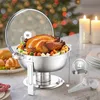 VEVOR Hot Pot Buffet-Speisenwärmer, runder Catering-Wärmer Produktbild-Vorschau 9