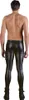 NEK - Pantalone sexy aderente da uomo con tasche nero M Anteprima dell’immagine prodotto 4