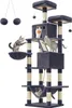Feandrea grand arbre à chat, hauteur 206 cm, arbre à chat Voir les images du produit 1
