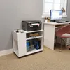Armoire à roulettes blanche Mondeer avec séparateurs Voir les images du produit 9