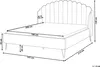 BELIANI Polsterbett Rosa Samtstoff mit Lattenrost 180 x 200 Produktbild-Vorschau 3