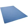 Feinschlingen Velour Teppich Strong Blau, Größe:160x200 cm Produktbild-Vorschau 2