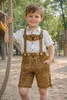PAULGOS Bambini Trachten Lederhose corti - KK2 - Vera pelle Anteprima dell’immagine prodotto 6