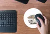 MuchoWow® Mauspad Mousepad Igel - Tiere - Weiß 20x20 cm - Produktbild-Vorschau 4