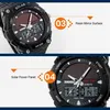 SKMEI Fashion Solarstrom Dualzeit Sport Einsatzuhr Produktbild-Vorschau 4