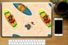 MuchoWow® Laptop Aufkleber Sticker Cover Hunde - Surfen - Produktbild-Vorschau 2