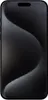 A black smartphone with a textured, wavy pattern on the screen. Produktbild-Vorschau