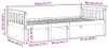 vidaXL Kinderbett ohne Matratze 90x190 cm Massivholz Kiefer Produktbild-Vorschau 8