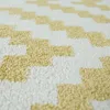 Wohnzimmer Teppich, Rauten Muster in Pastell Farben, Produktbild-Vorschau 3