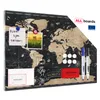 A magnetic world map board with accessories like magnets, markers, and an eraser. Náhľad obrázku produktu
