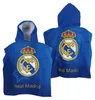 Real Madrid Poncho – Weicher Mikrofaser-Badeponcho 55x110 Produktbild-Vorschau 3