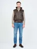 JCC Lederweste BigVest2 Herren dark brown 50 Produktbild-Vorschau 9
