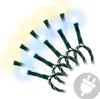 LED Timer Lichterkette 100er warmweiß oder kaltweiß 9,9m Produktbild-Vorschau 1
