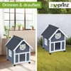 zooprinz Katzenhaus Tiger XXL mit Plüschmaus | Lamellen | Produktbild-Vorschau 7