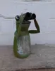 Zaunfigur Zaunhocker Gartendeko witziger Frosch m. Fernglas Produktbild-Vorschau 2