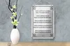 Blechschild Spruch 12x18cm Achte auf deine Gedanken Produktbild-Vorschau 4