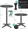 KESSER® 2in1 Stehtisch Bistrotisch Aluminium Produktbild-Vorschau 7