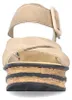 Rieker Damen Sandalette Sandale Plateau Kreuzriemen Produktbild-Vorschau 19