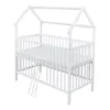 Baby-Delux Babybett Hausbett Gitterbett 120x60 weiß Produktbild-Vorschau 4