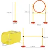 PawHut Hunde Agility Hürden Set Hundetraining Hindernislauf Produktbild-Vorschau 3