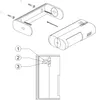 Mini Bewegungsmelder BWM ALARM B - Skizze Montage Produktbild-Vorschau
