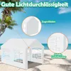 UISEBRT 3x4m Premium Party Tent Pavilion with side parts, Voir les images du produit 4